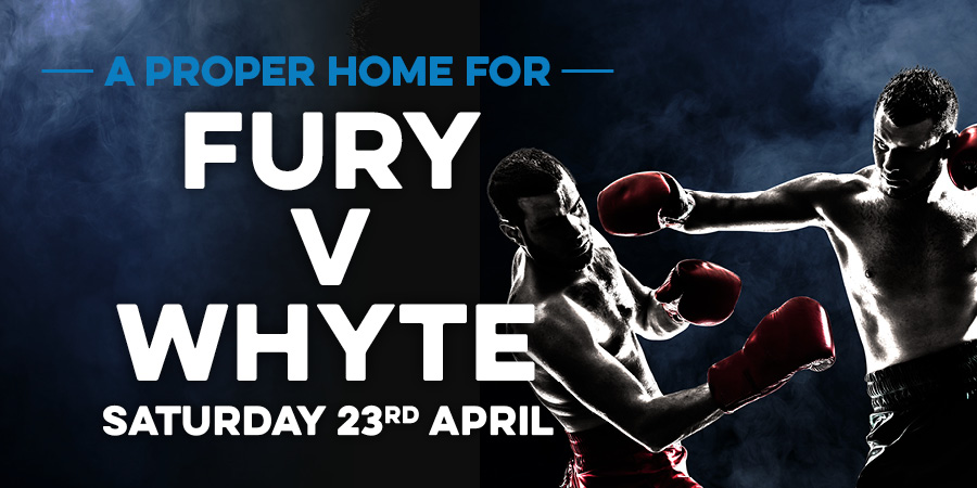 Watch Fury vs Whyte Live