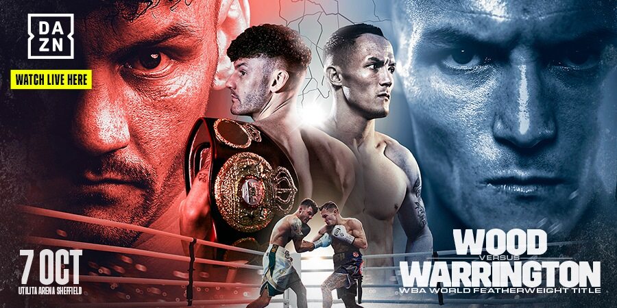 Watch Leigh Wood v Josh Warrington live at Walkabout