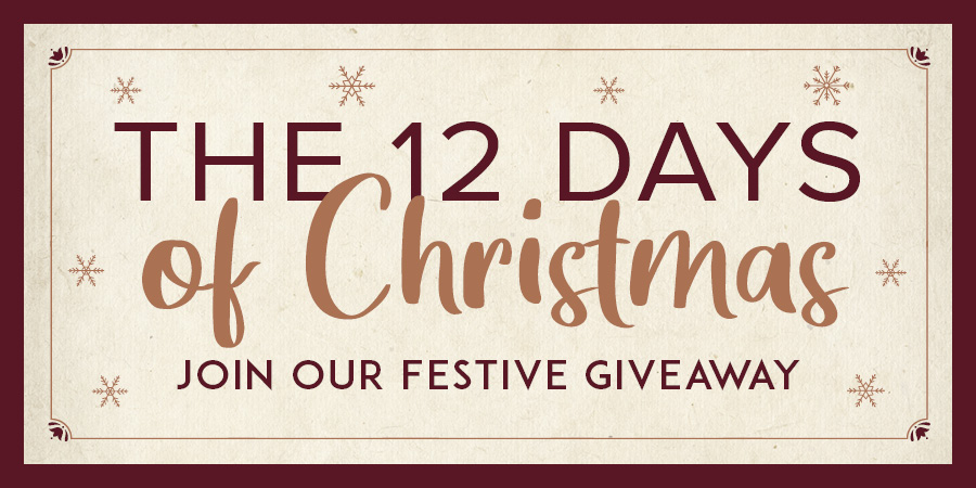 12 days of Christmas. Join our festive giveaway