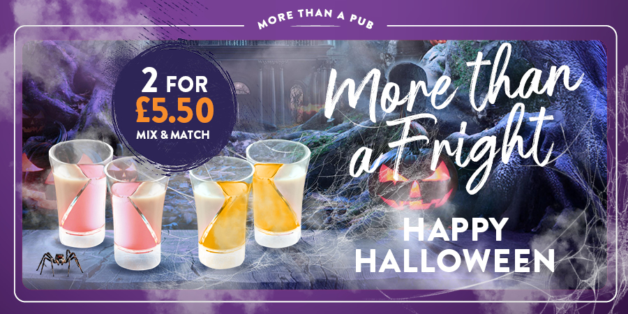 2 for £5.50 mix and match twisted shots