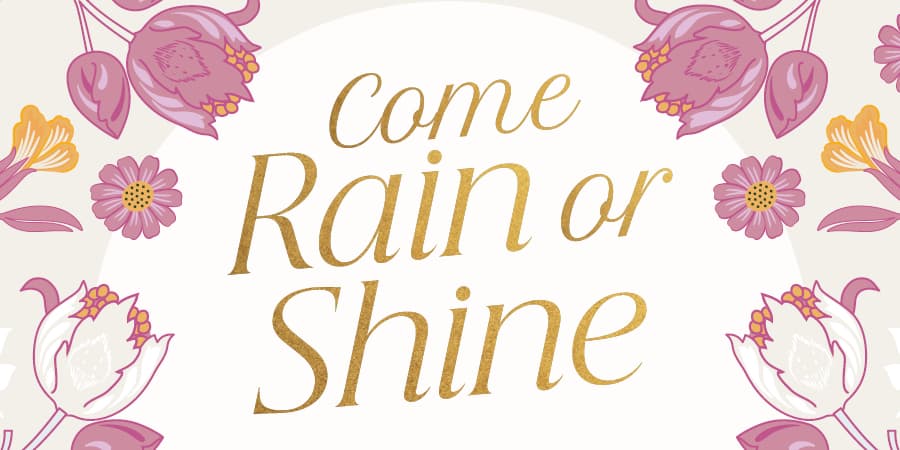 Come Rain or Shine | Summer at Rocket Canary Wharf