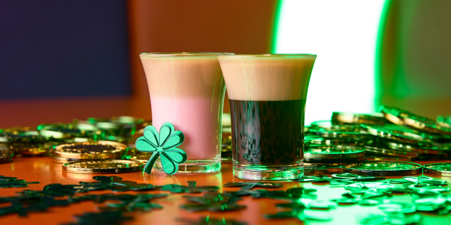 Baby Guinness and Lady Guinness shots at Retro Bars