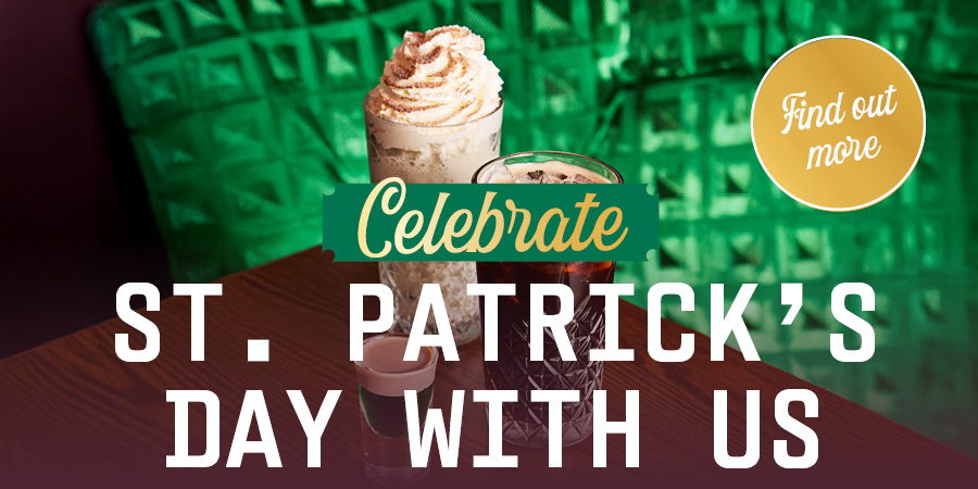 Celebrate St Patrick's Day With Us