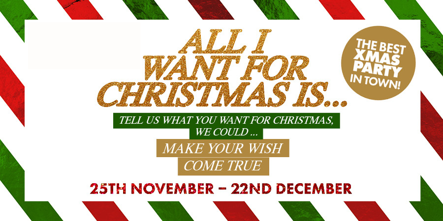 All I Want For Christmas Is...