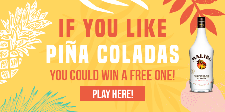 If you like pina coladas, you could win a free one! Play here!