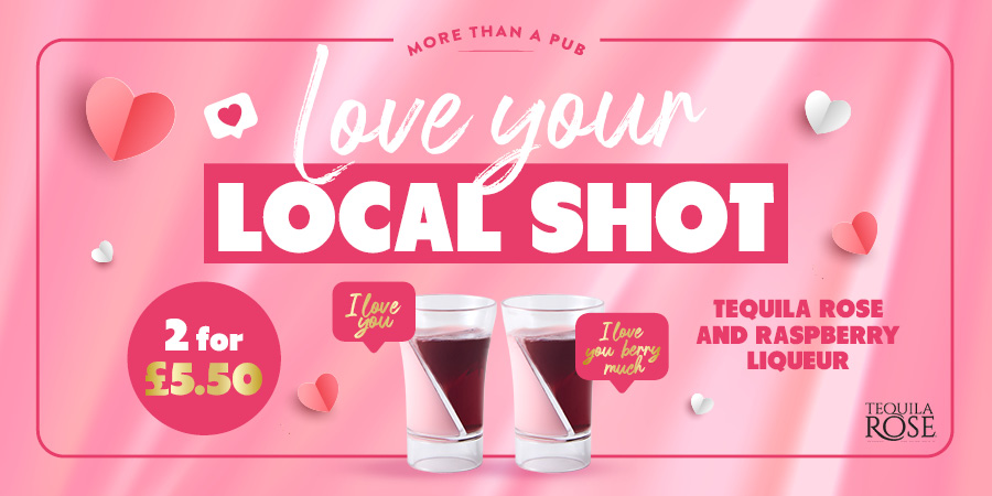 Valentines Day Love your local shot