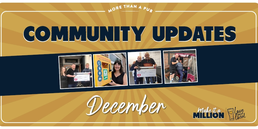 Make It A Million December Community Update