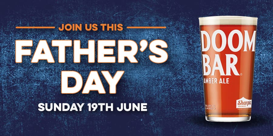 Celebrate Father's Day at the pub