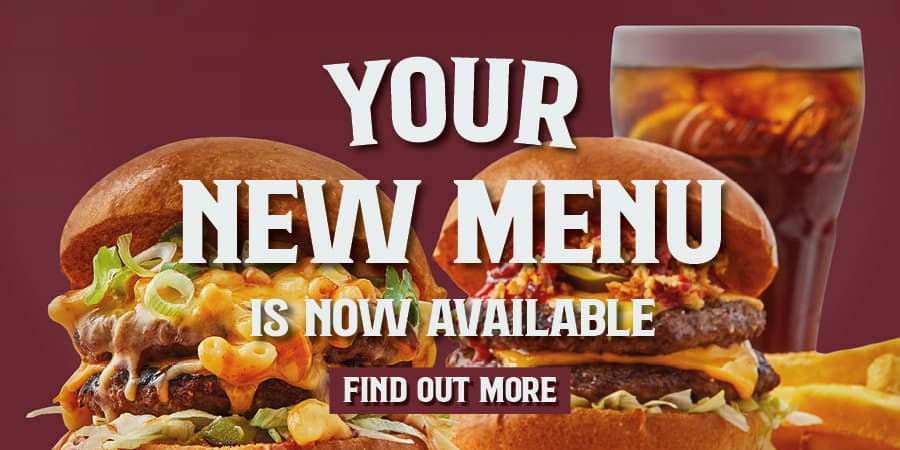 Your New Menu is Now Available