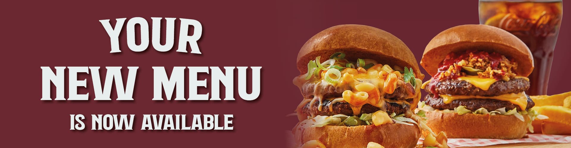 Great UK Pubs New Food & Drink Menu