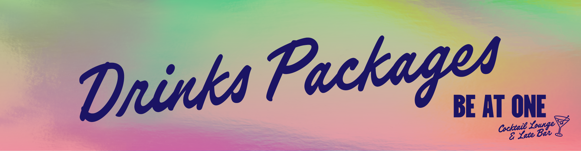Be At One Drinks Packages
