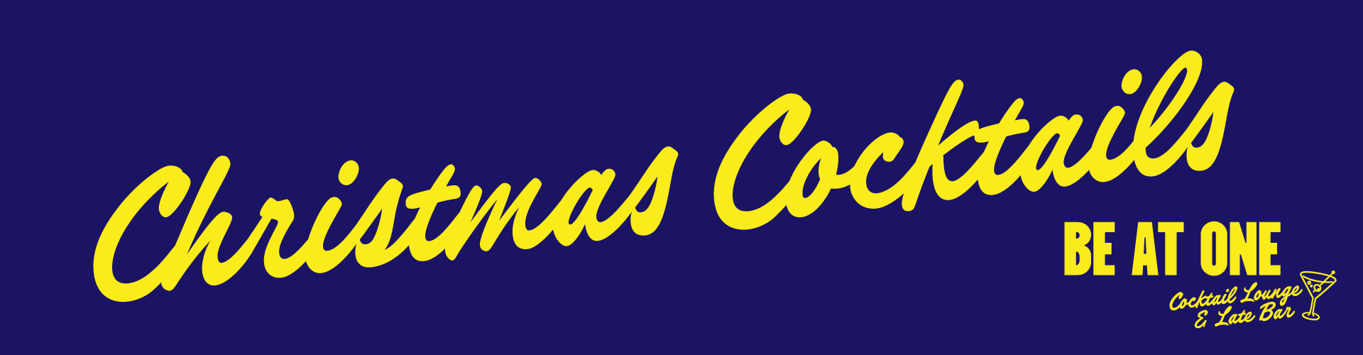 Christmas Cocktails at Be At One