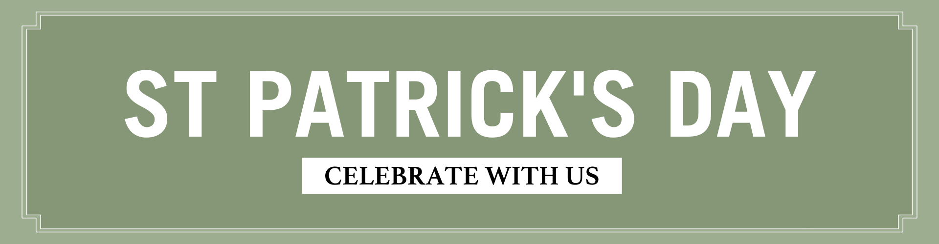 St Patricks Day at City Taverns