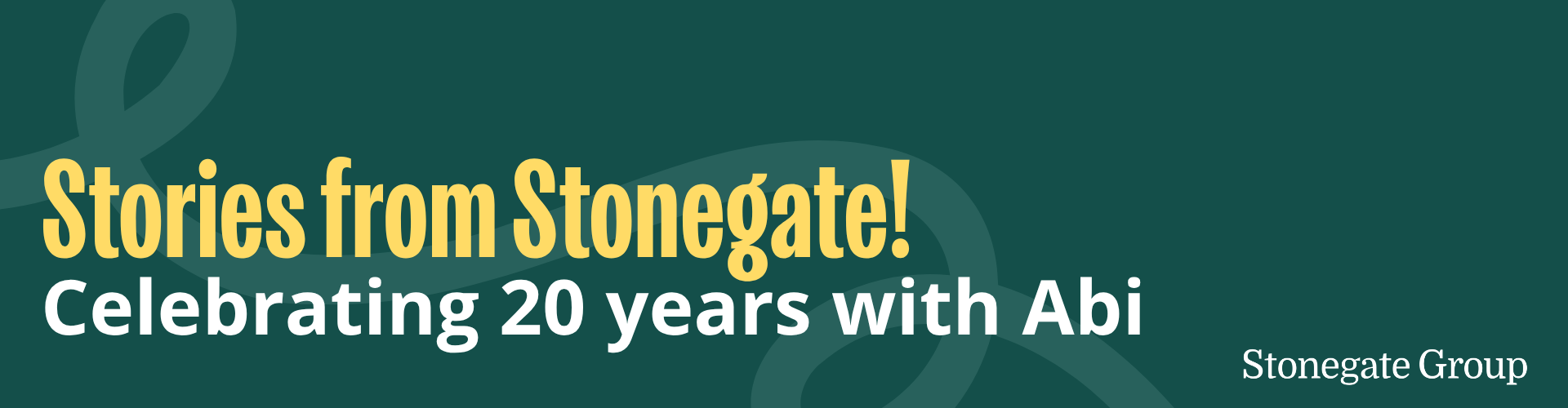 20 Years at Stonegate - Abi Randall (Welcome & Support Team Leader)