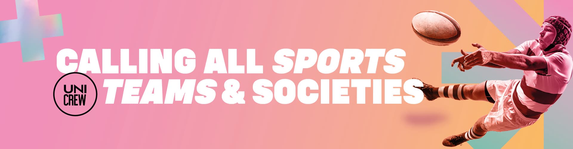 Bring on the Sports Teams and Societies | UniCrew Student Society Sponsorship