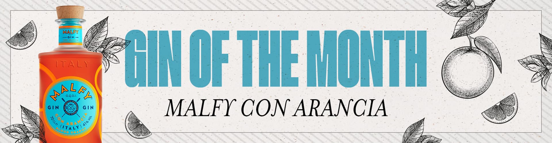 Gin of the Month | Malfy Con Arancia