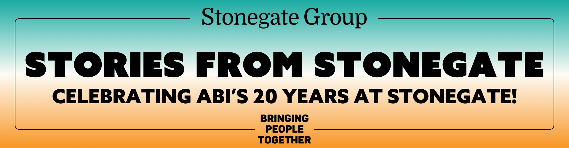20 Years at Stonegate - Abi Randall (Welcome & Support Team Leader)