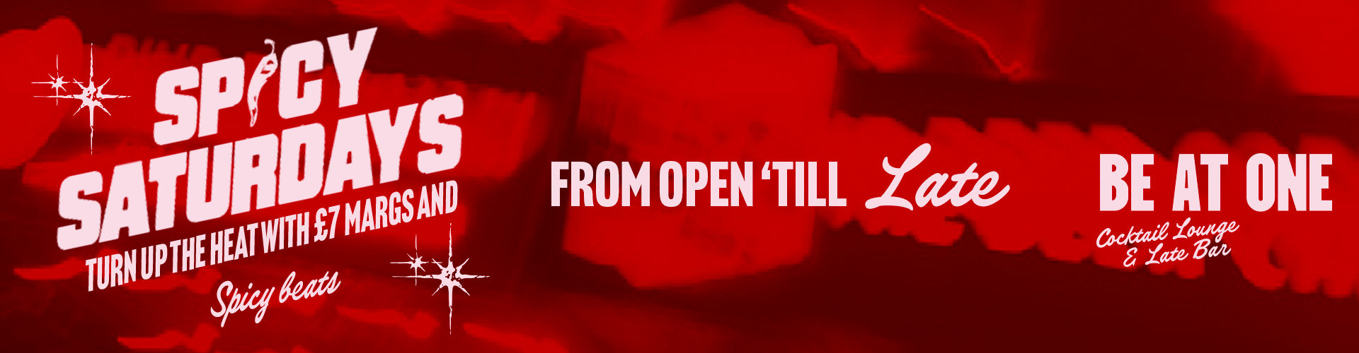 Spicy Saturdays at [#SiteName#]