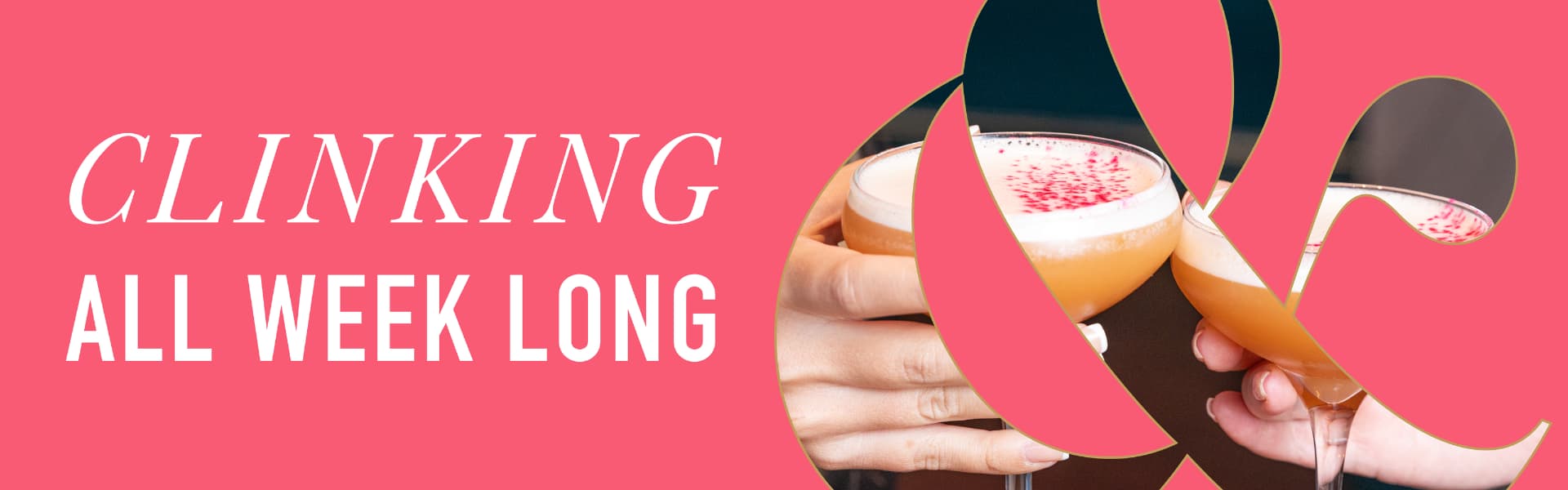 Clinking all week long at Slug & Lettuce