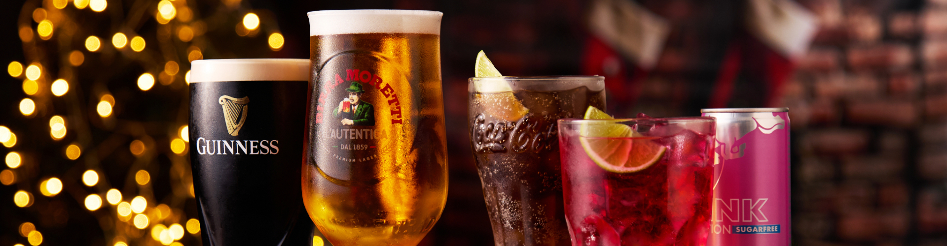 Enjoy our specially selected drinks this Christmas