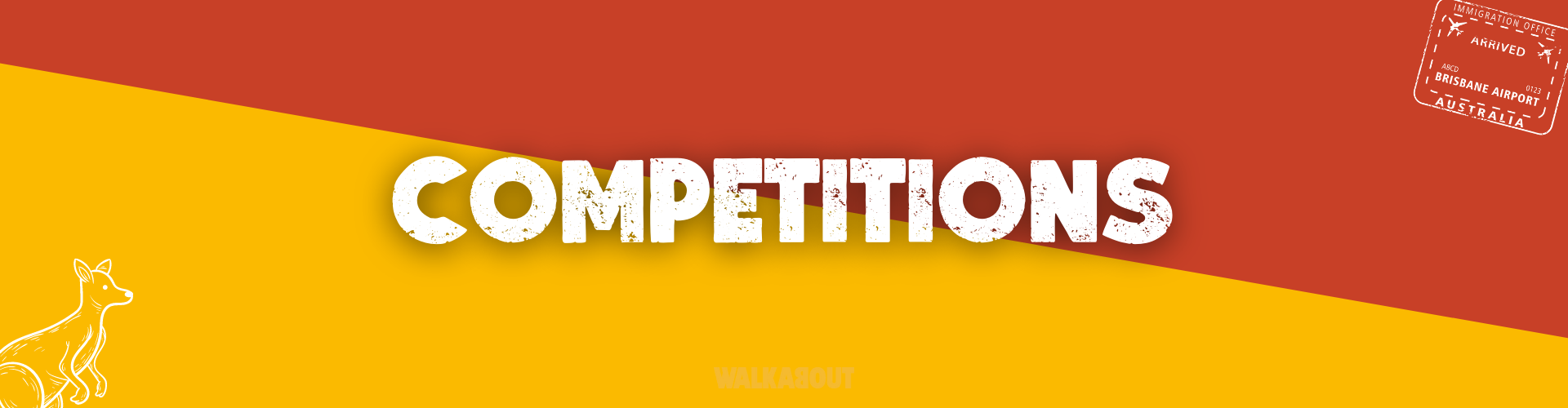 Competitions at Walkabout