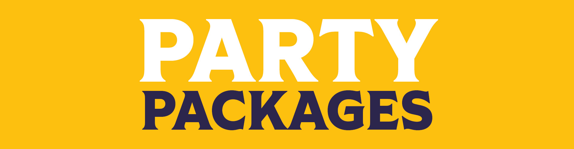 Party Packages - Book Yours Now