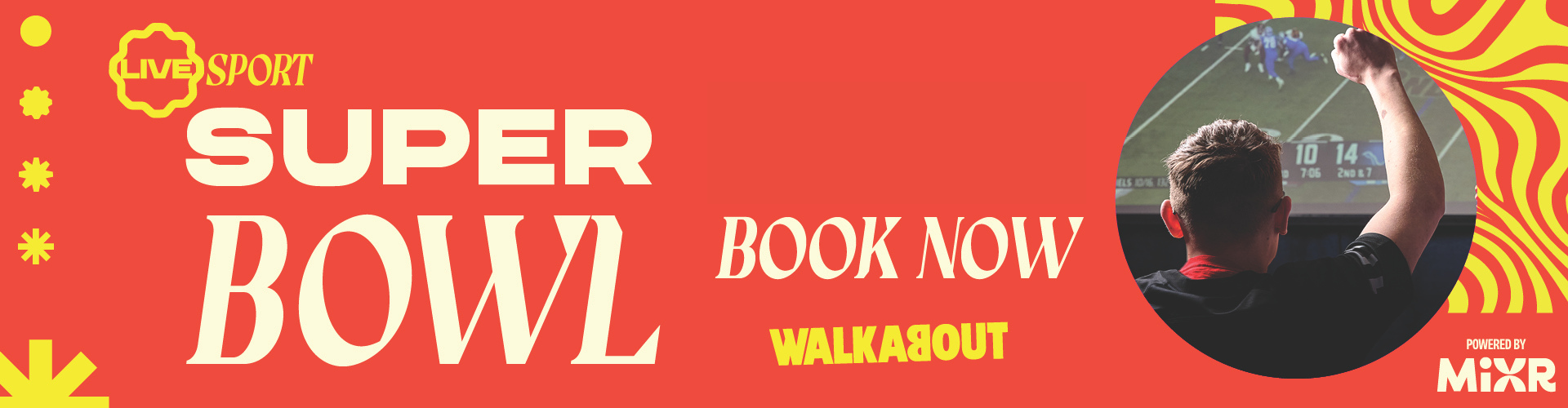 Super Bowl at Walkabout