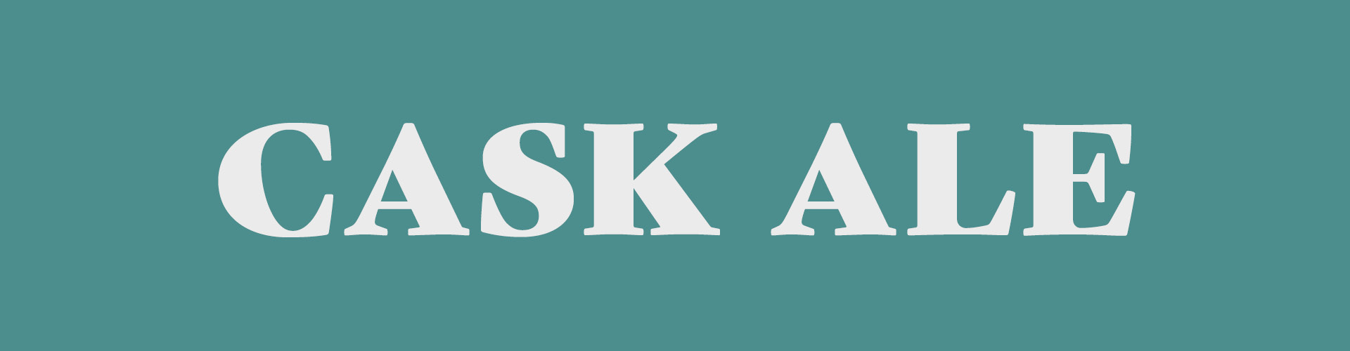 Cask Ale 