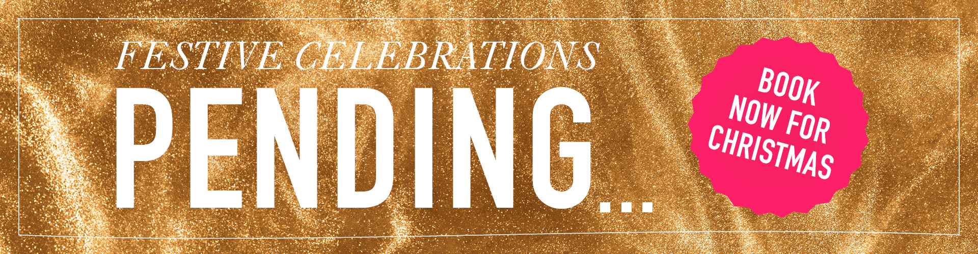 Slug and lettuce christmas cocktail banner