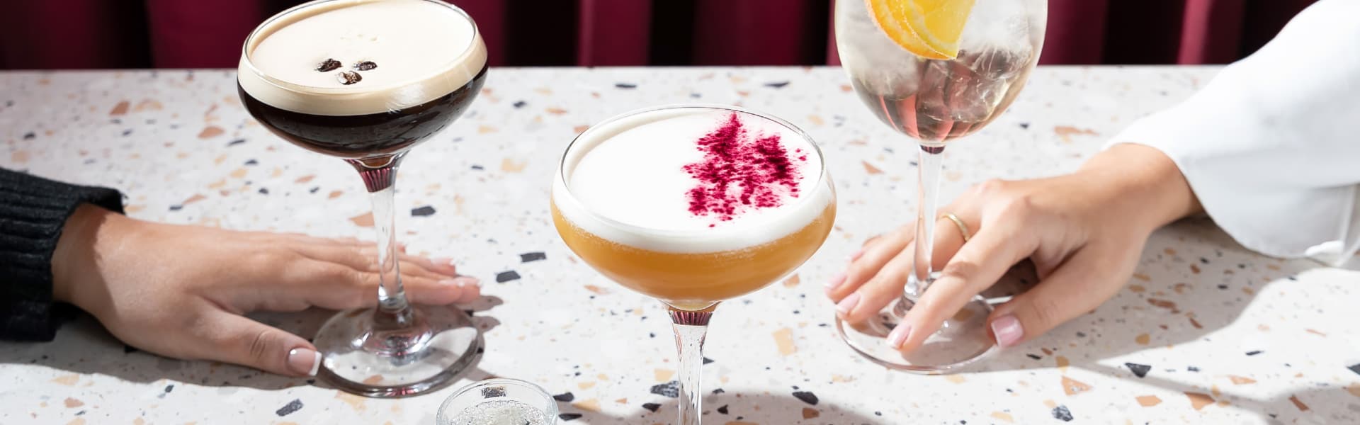 Cocktails included in the 2-for-1 offer at Slug & Lettuce