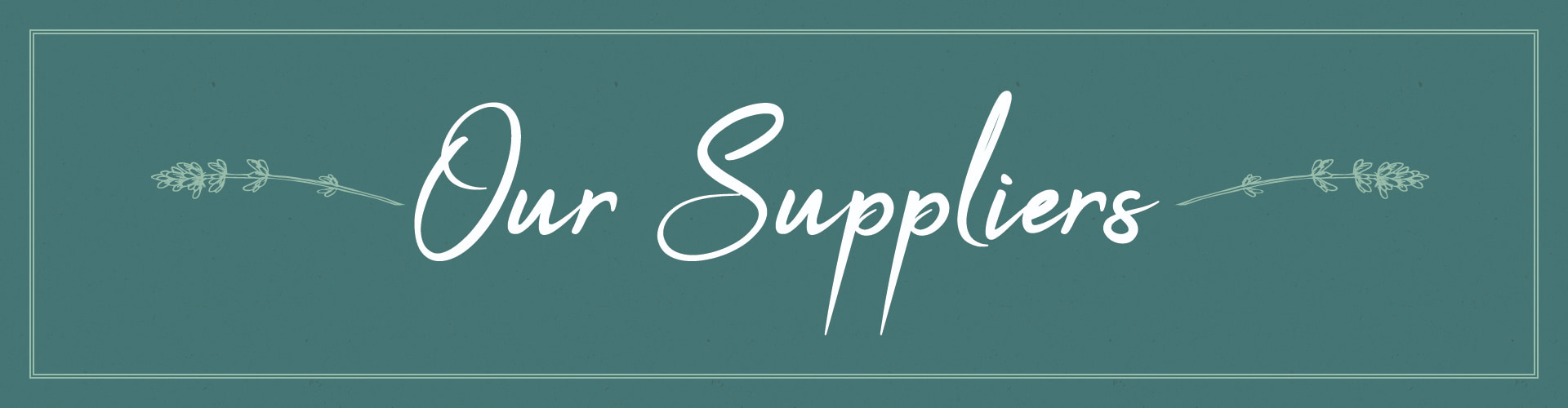 Our Suppliers | New Menu | Classic Pub & Dining