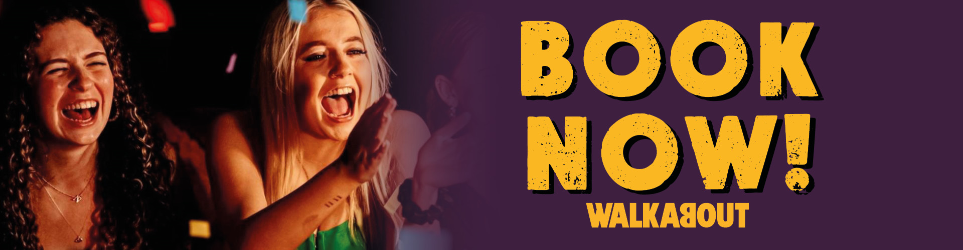 Make A Booking - Walkabout
