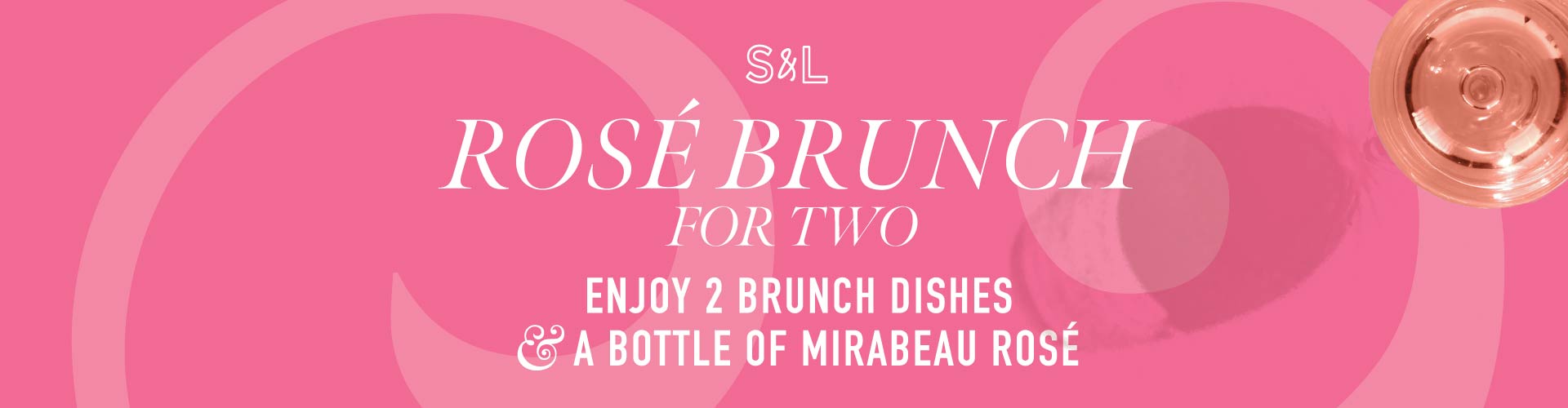Rose Brunch At Slug & Lettuce
