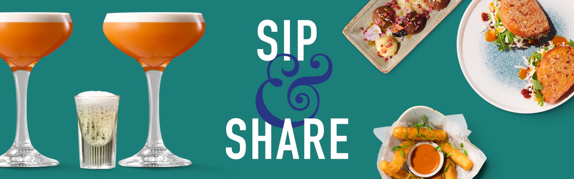Afternoon Tea in Bournemouth Sip & Share at Slug & Lettuce