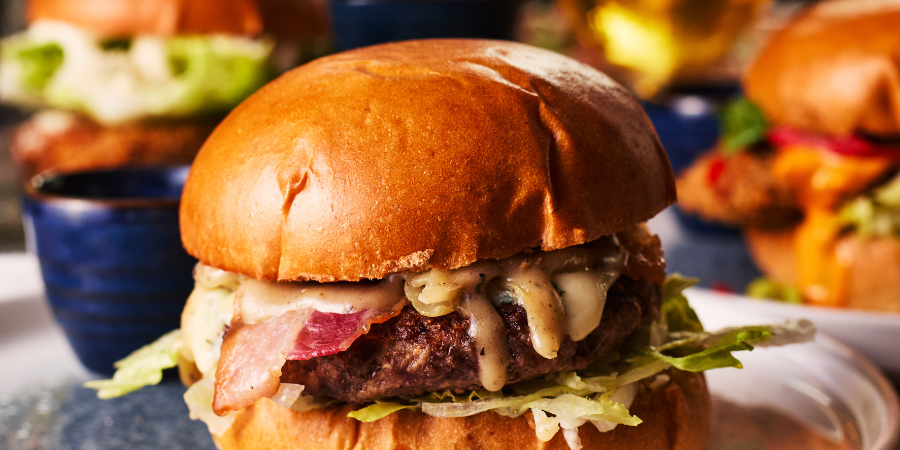 Burgers at Social Pub & Kitchen Burgers at Social Pub & Kitchen