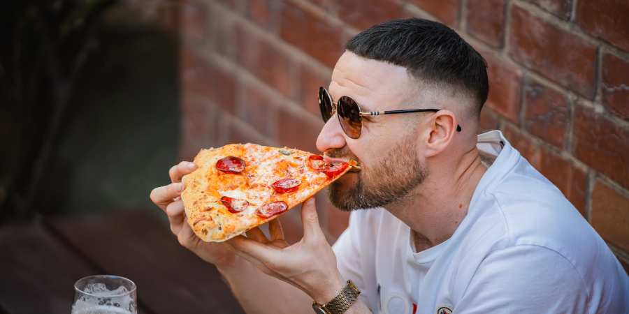 Enjoy an XL slice of pizza at Rita's Leeds Enjoy an XL slice of pizza at Rita's Leeds