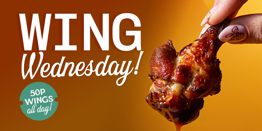 50p wings every Wednesday at Social Pub & Kitchen