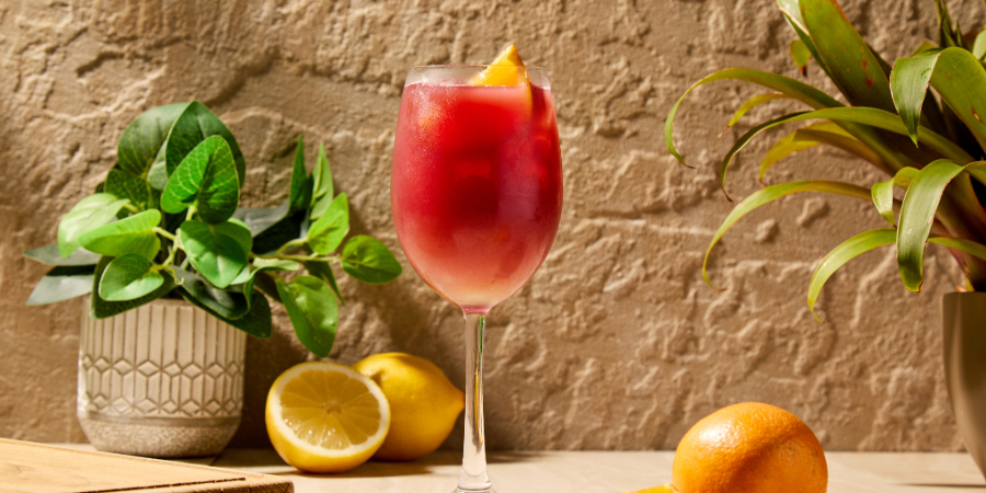 Red Sunset Sangria at Lamb Inn Norwich