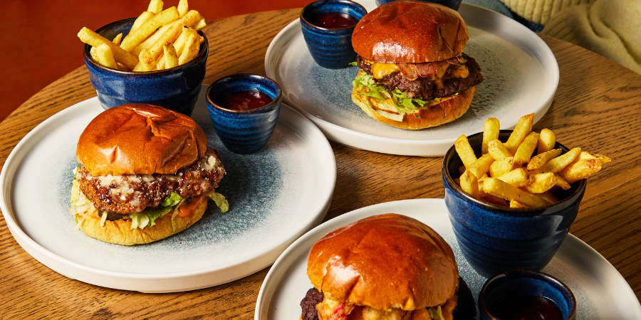 Burgers at The Centurion Colchester