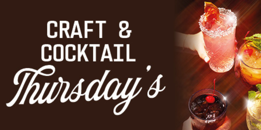 craft and cocktail thursdays