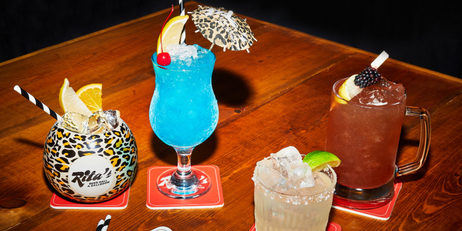 Non-alcoholic cocktails at Rita's Leeds Non-alcoholic cocktails at Rita's Leeds