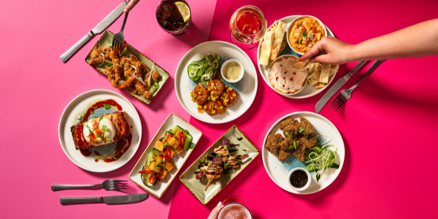 Small plates at Slug And Lettuce Tower Bridge