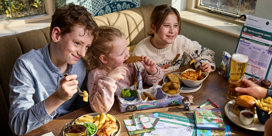 Young Guests Menu at Downs Hotel Woodingdean