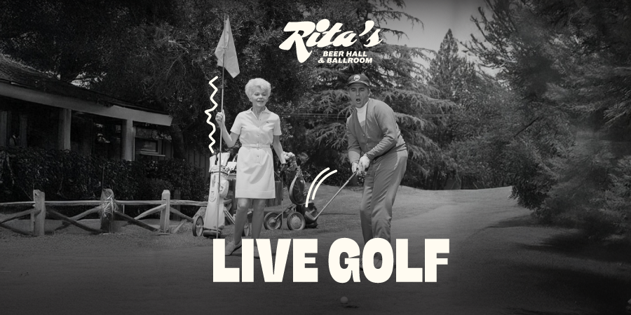 Watch golf live at Rita's Leeds