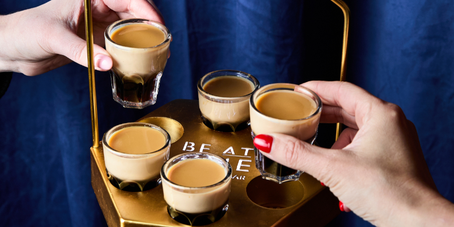 Hot Shot Sharer with Baby Guinness