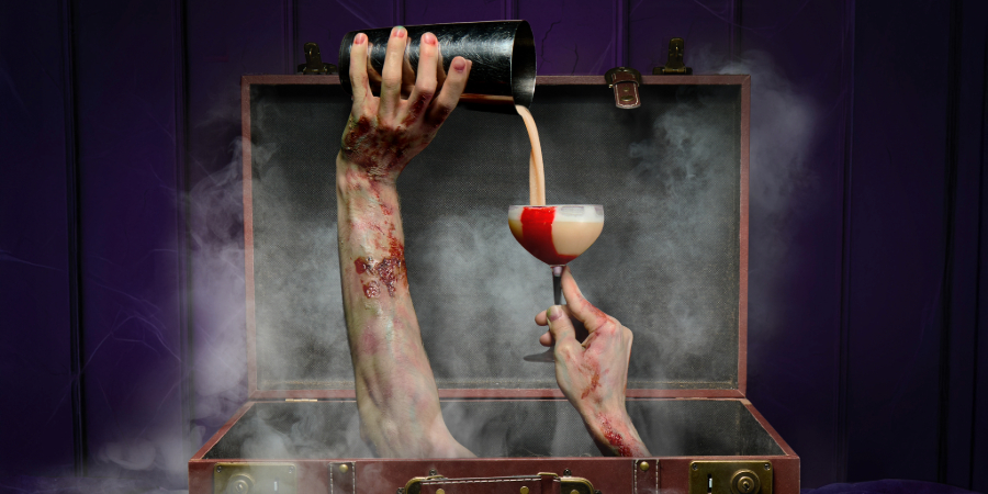 Peaches and Scream cocktail at Be At One