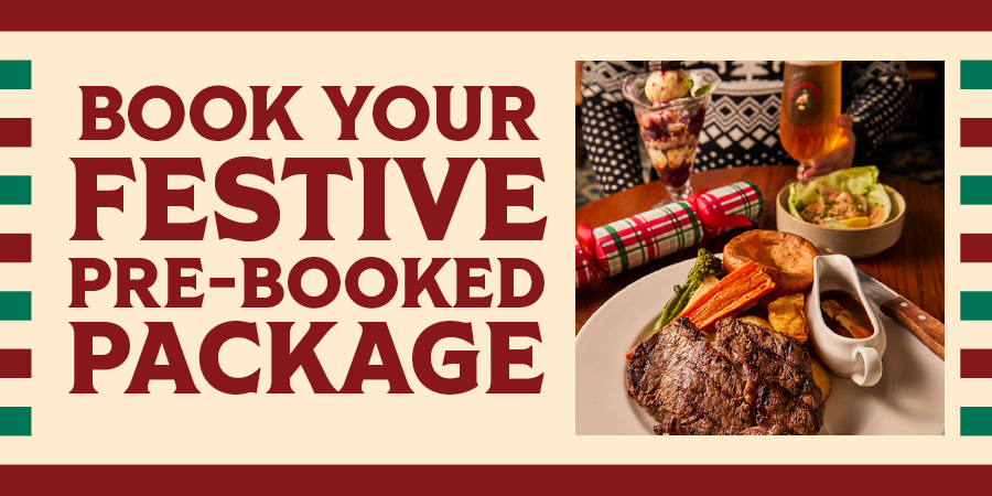 festive food at the pub