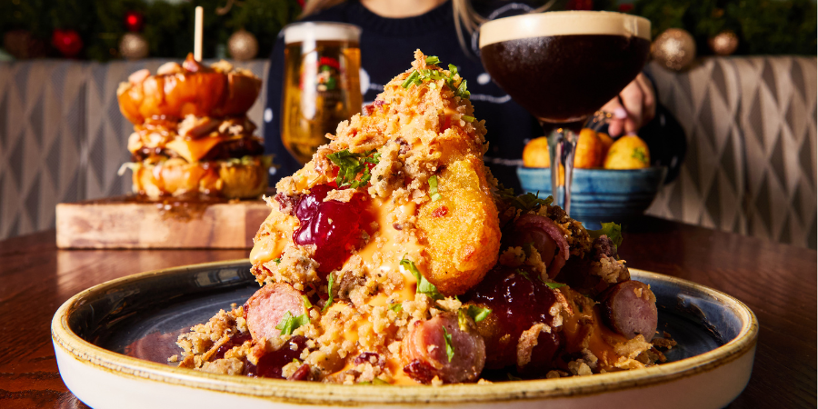 festive food at The People's Pub