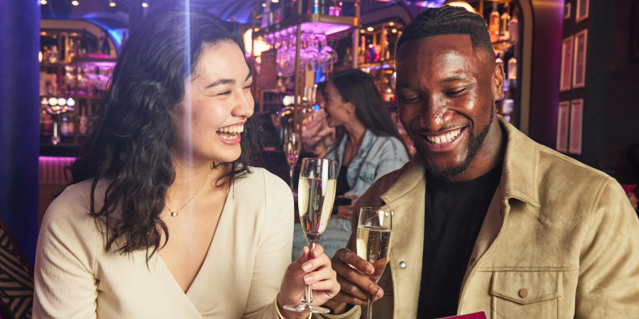 Cheers with fizz at Slug & Lettuce