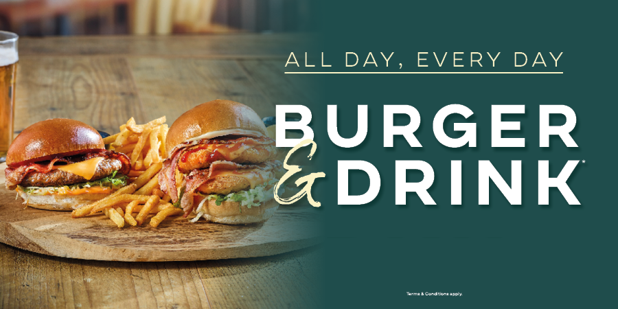 Burger & Drink Offer
